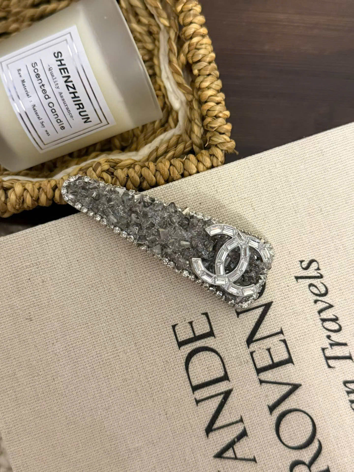 Rhinestone Hair Clip - JNC00001