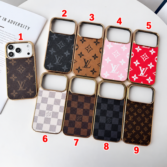 Chic Monogram iPhone Case