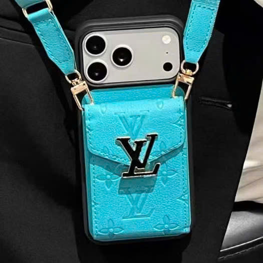 Signature Crossbody Card Wallet iPhone Case