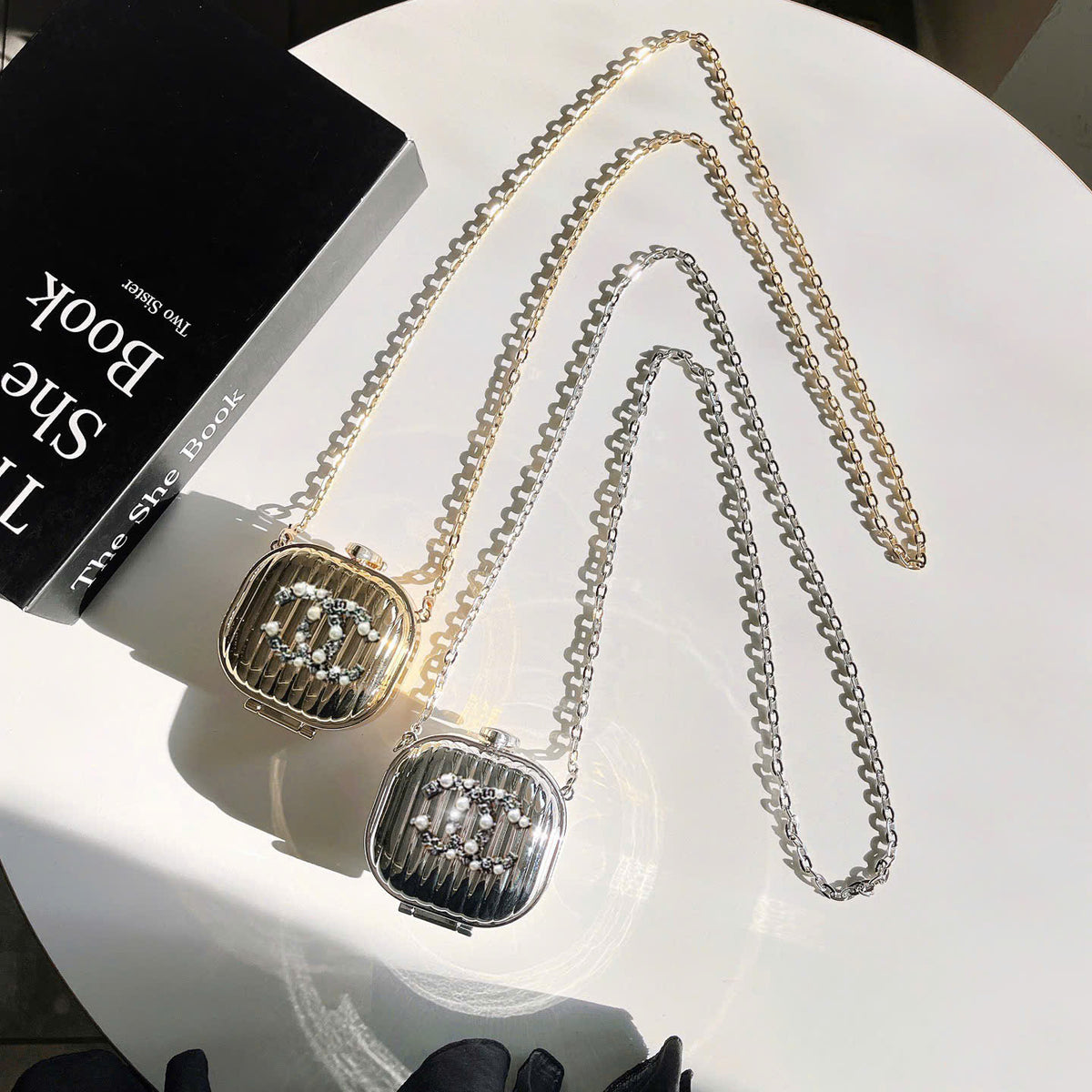 Mini Suitcase Crossbody AirPods Case - JN00003