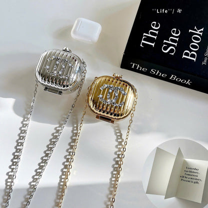 Mini Suitcase Crossbody AirPods Case - JN00003