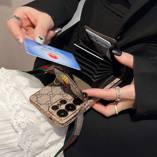 Classic Crossbody Wallet Phone Case for Samsung Galaxy - JN00003