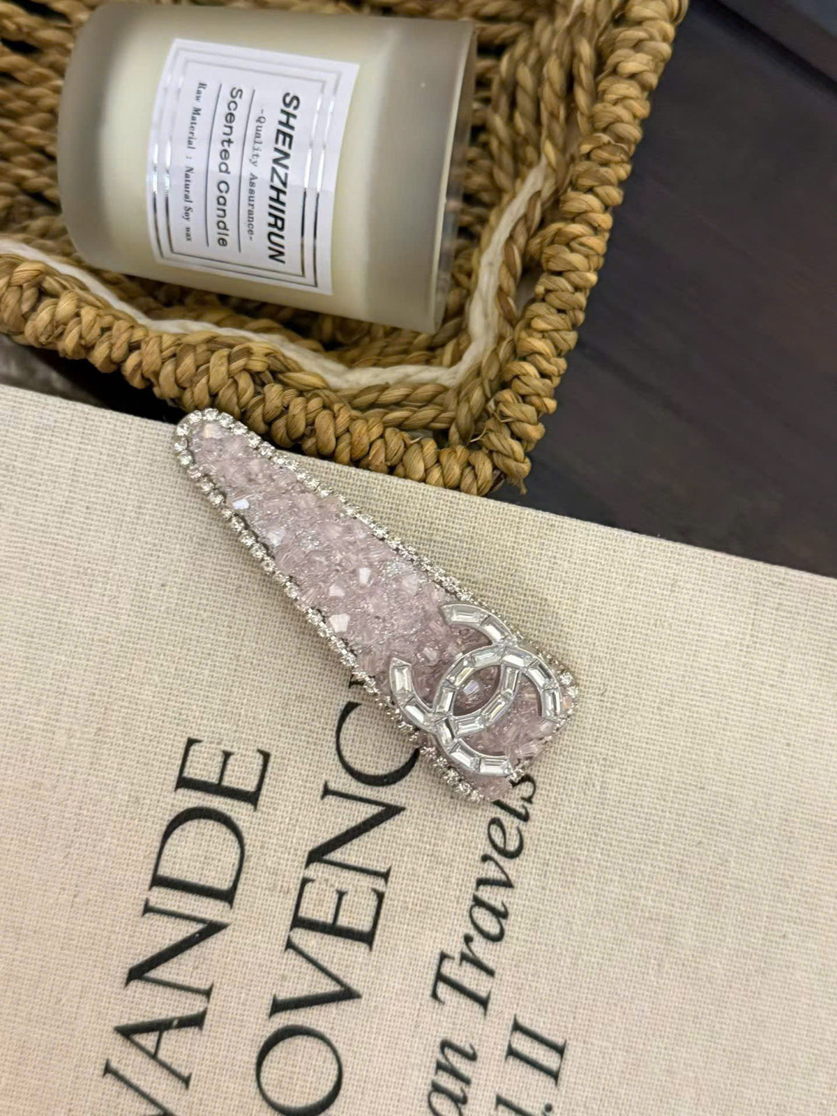 Rhinestone Hair Clip - JNC00001
