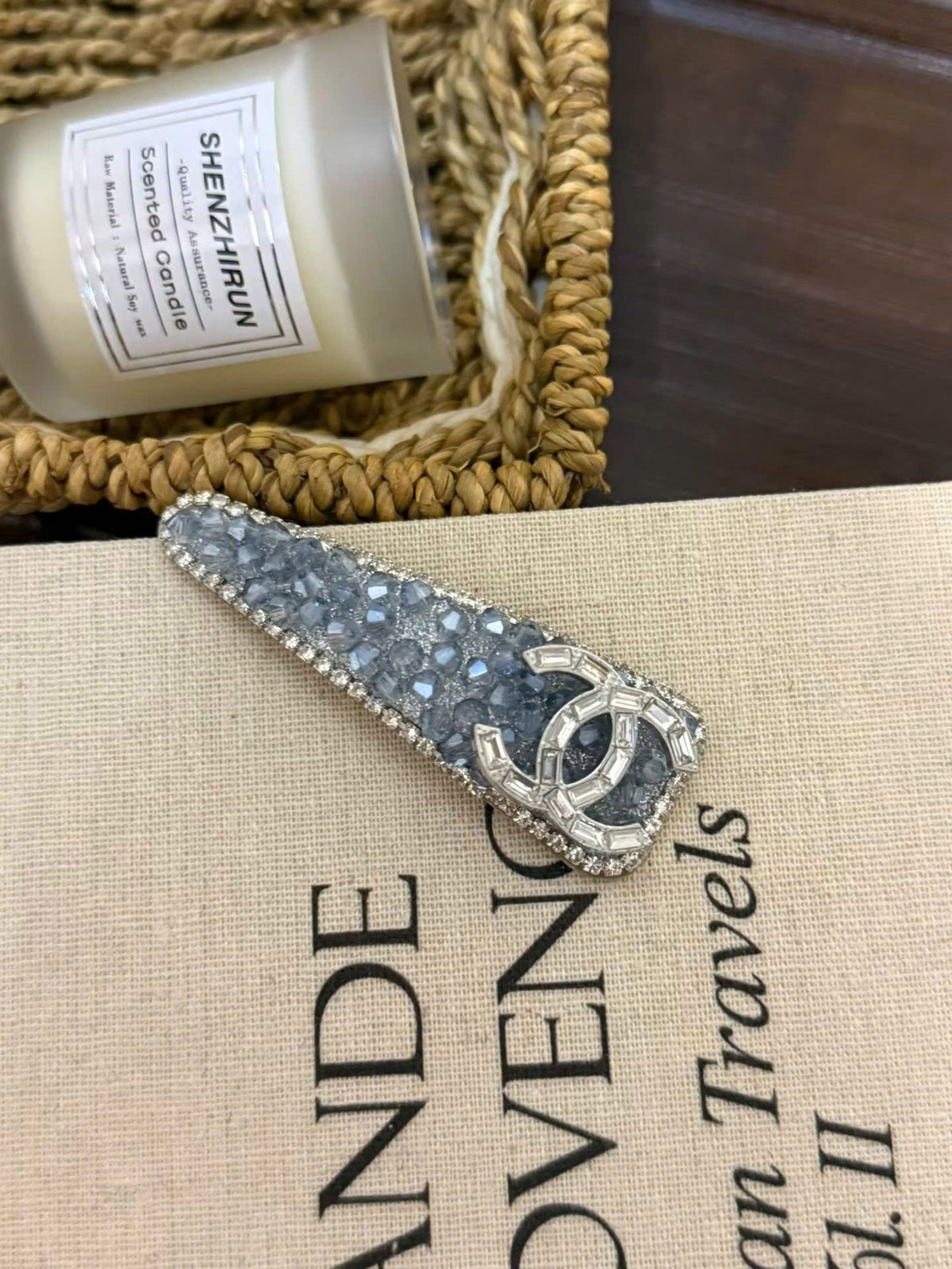 Rhinestone Hair Clip - JNC00001