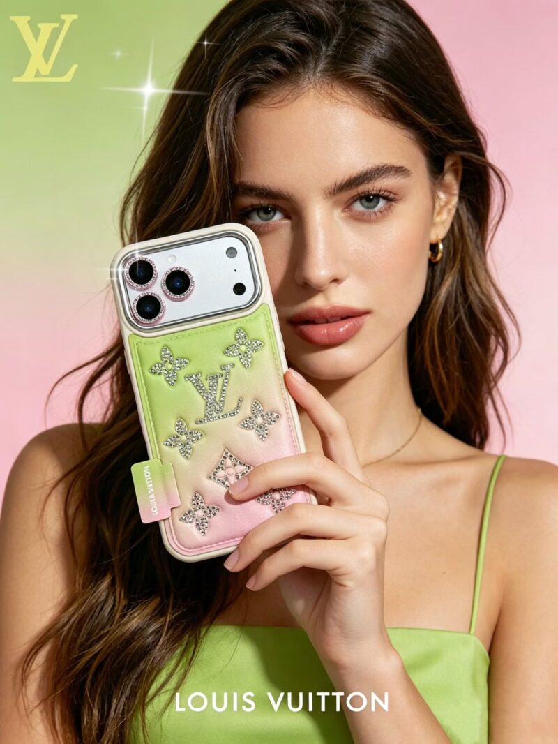 Leather Case – Luxury Designer Fashion style Phone case for iPhone