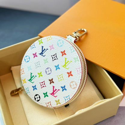 Mini Round Coinpurse Bag Charm