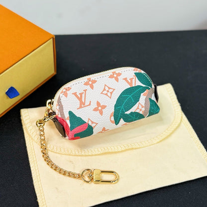 Mini lipstick bag charm