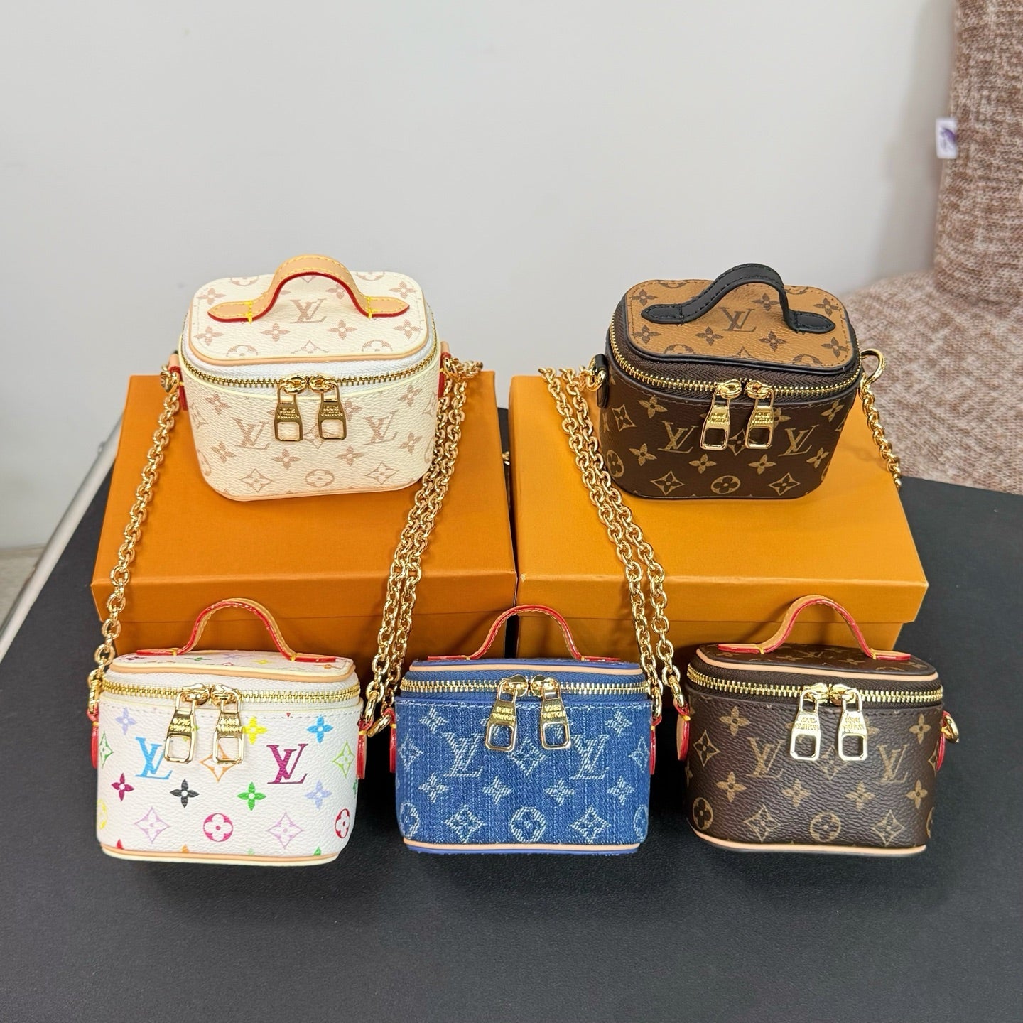 Mini makeup cases bags