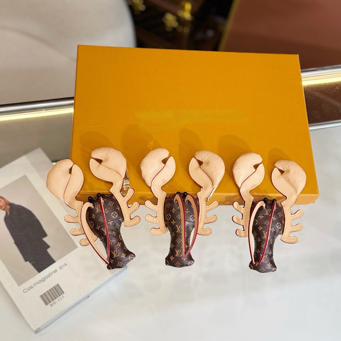 Lobster bag charm