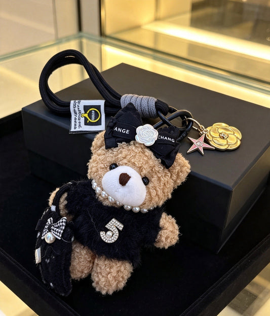 CC Bear bag charm