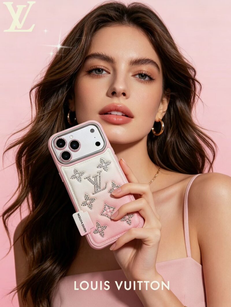 Leather Case – Luxury Designer Fashion style Phone case for iPhone